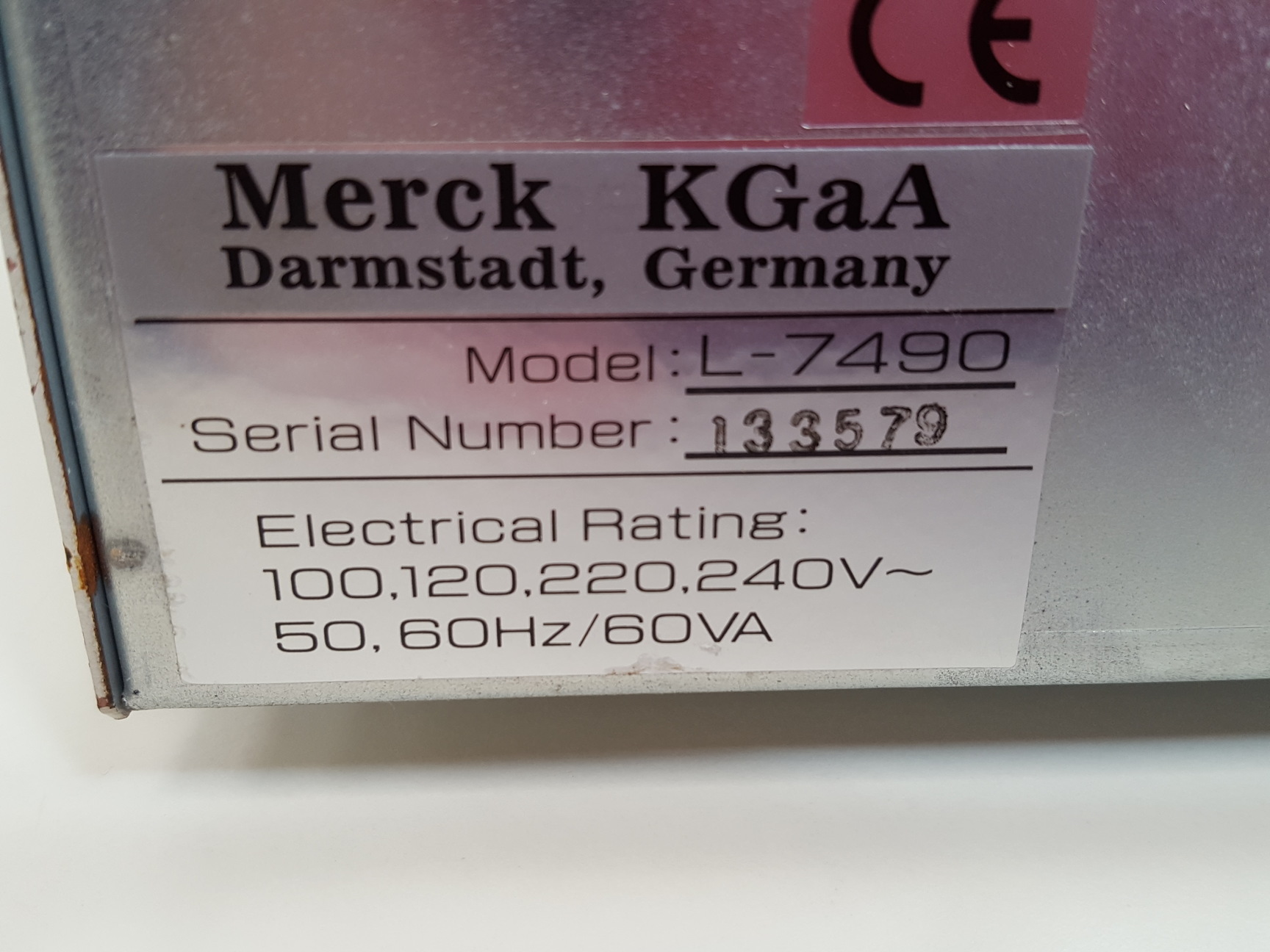 Image of Merck Lachrom Ri Detector Model: L-7490 for HPLC Lab