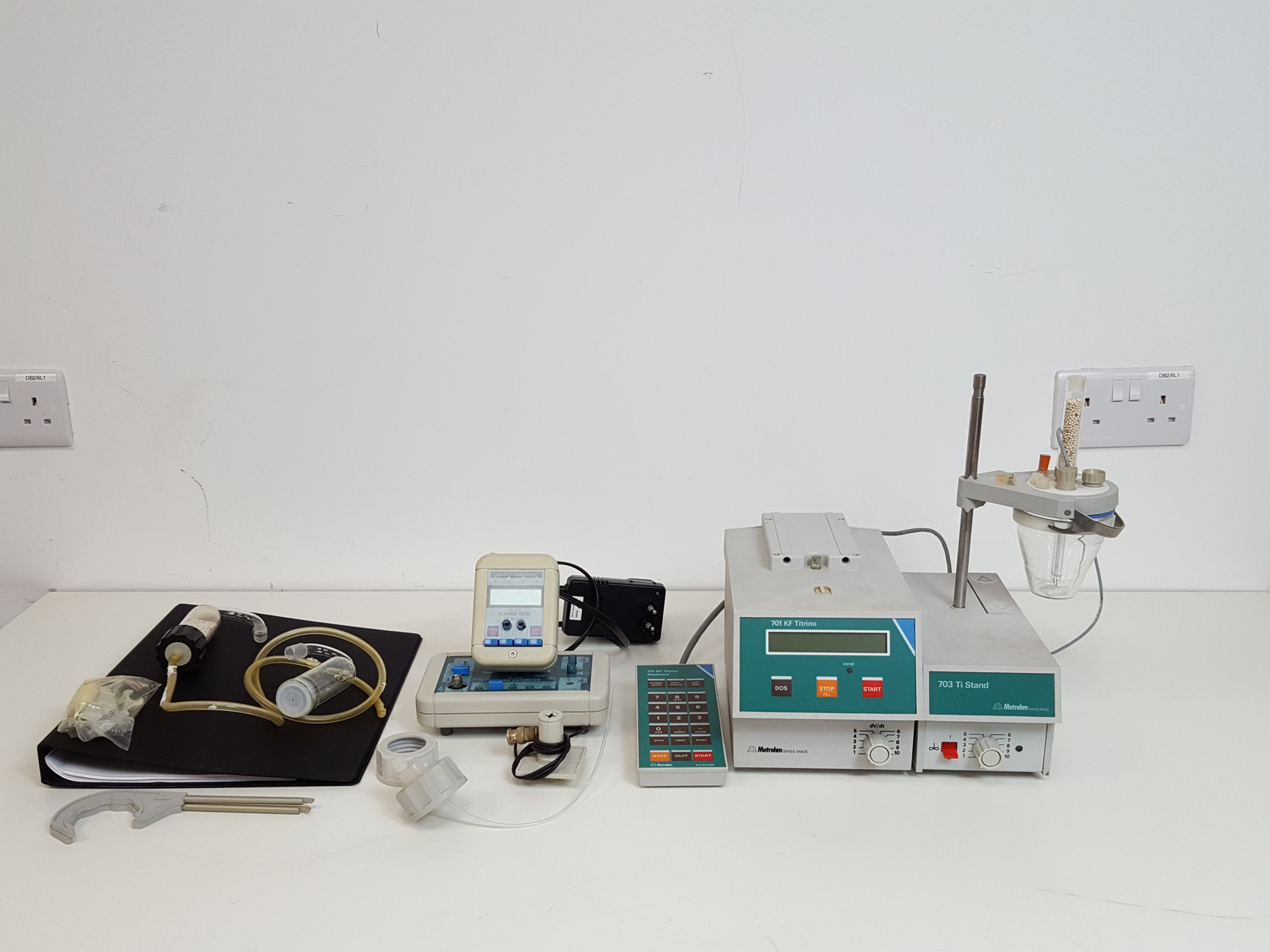 Image of Metrohm KF 701 KF Titrino Titration Stand Stirrer System Lab