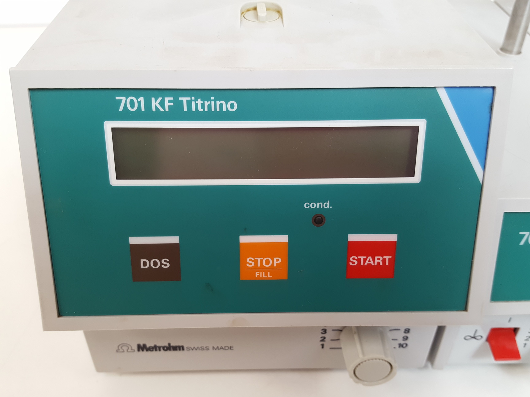 Image of Metrohm KF 701 KF Titrino Titration Stand Stirrer System Lab