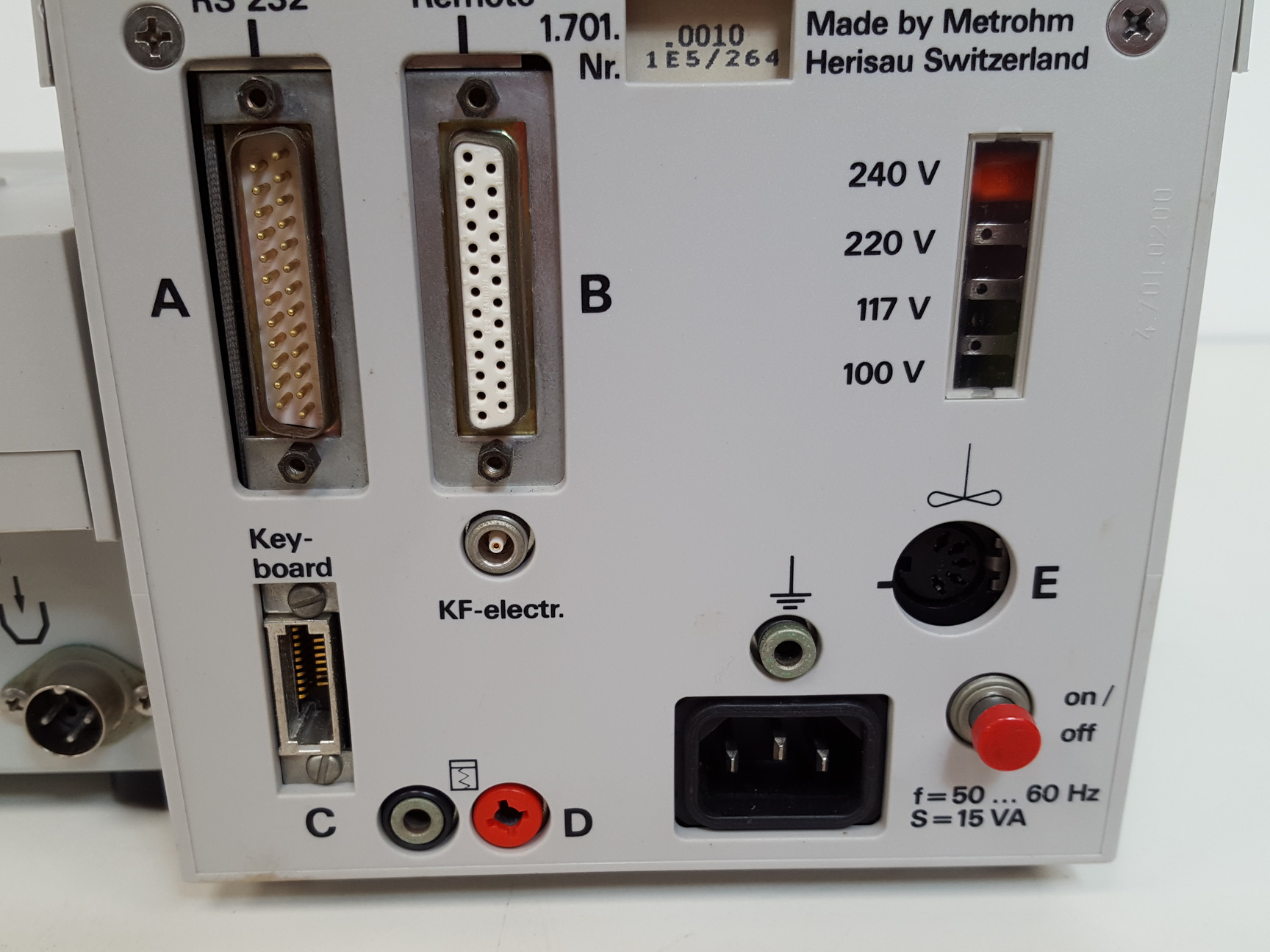 Image of Metrohm KF 701 KF Titrino Titration Stand Stirrer System Lab