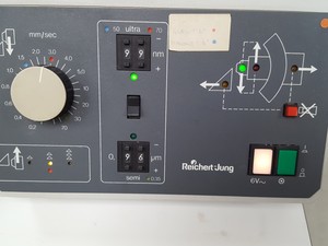 Thumbnail image of Reichert-Jung 701704 Ultracut E Microtome w/ 651104 Controller & Accessories Lab