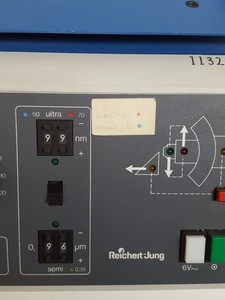 Thumbnail image of Reichert-Jung 701704 Ultracut E Microtome w/ 651104 Controller & Accessories Lab