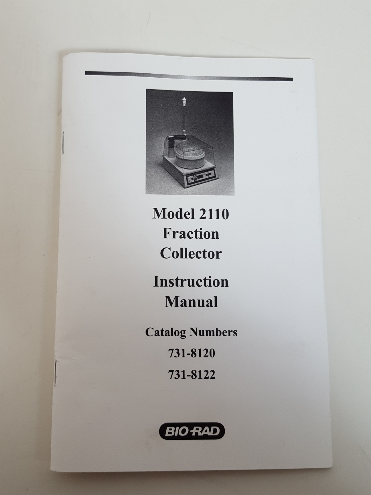 Image of Bio Rad Model 2110 Fraction Collector with Manual Lab