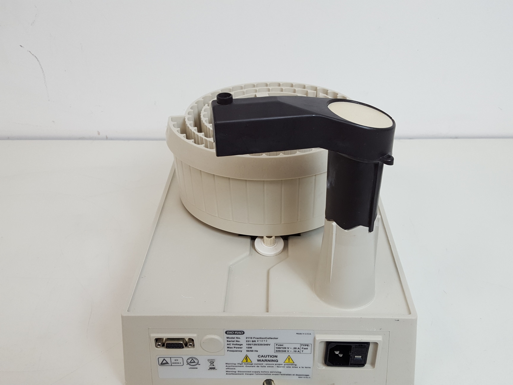 Image of Bio Rad Model 2110 Fraction Collector with Manual Lab