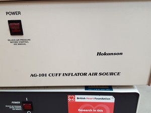 Thumbnail image of Hokanson E20 Rapid Cuff Inflator with AG-101 Source and EC 4 Plethysmograph Lab