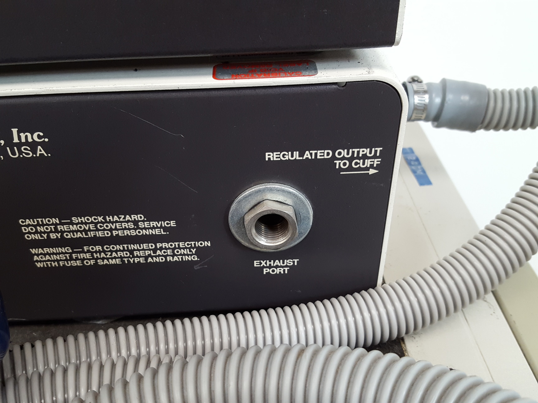 Image of Hokanson E20 Rapid Cuff Inflator with AG-101 Source and EC 4 Plethysmograph Lab