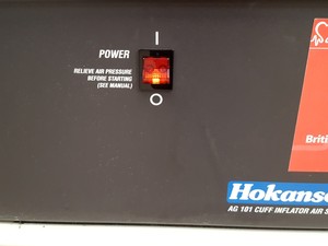 Thumbnail image of Hokanson E20 Rapid Cuff Inflator with AG-101 Source and EC 4 Plethysmograph Lab
