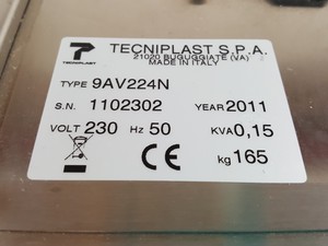 Thumbnail image of Tecniplast Laminar Flow Ventilated Cabinet  Type - 9AV224N Lab H14 Filter