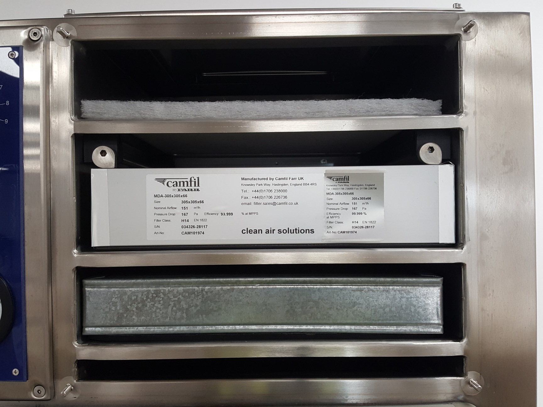Image of Tecniplast Laminar Flow Ventilated Cabinet  Type - 9AV224N Lab H14 Filter