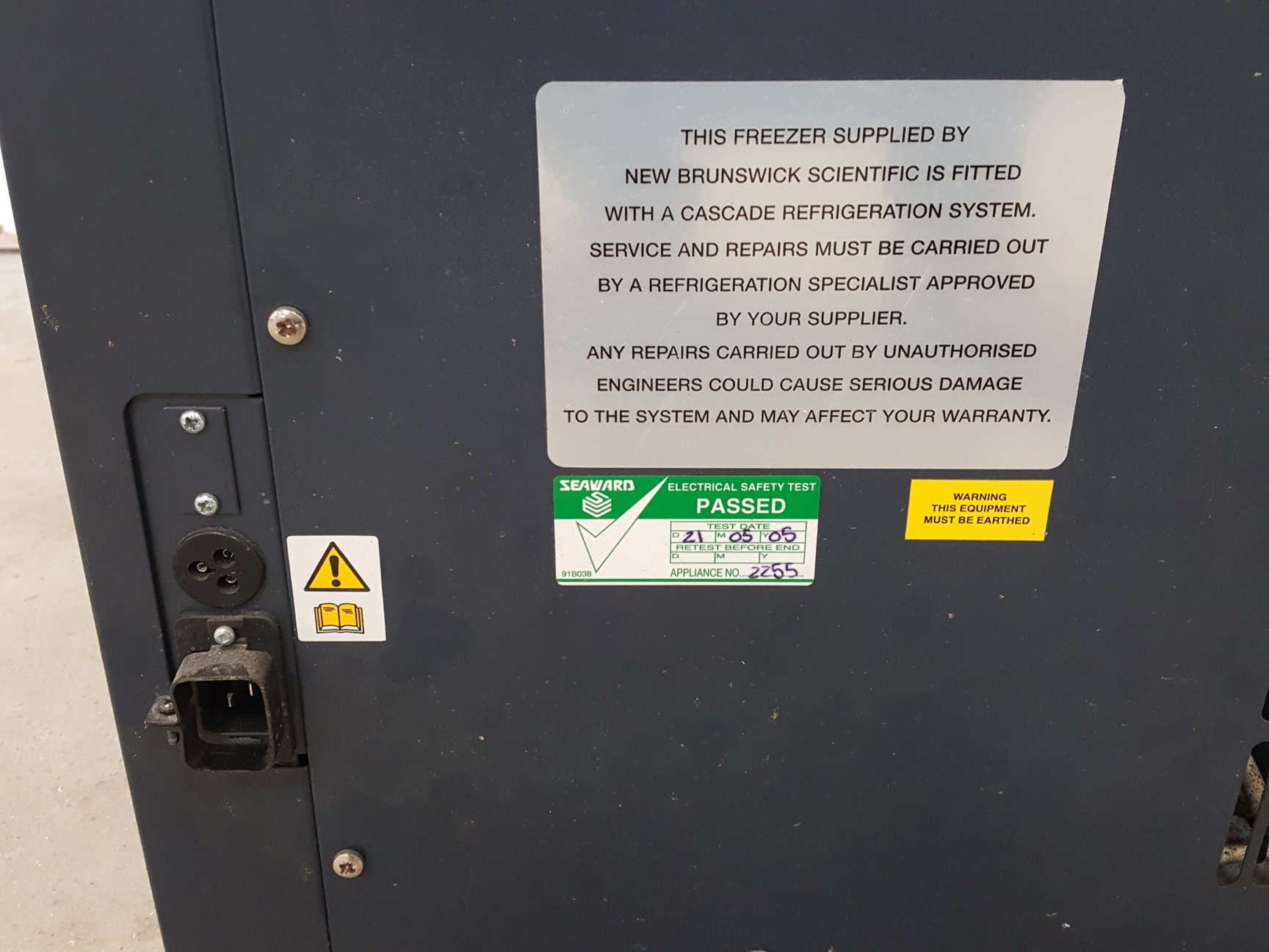 Image of New Brunswick Scientific Ultra Low Temperature Laboratory Freezer U535 -86 Lab