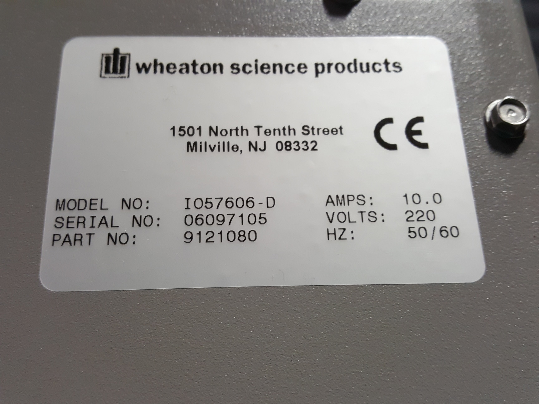 Image of Wheaton Science Products R2P Roller C02 Incubator Model no. I057606-D Lab
