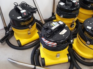 Thumbnail image of 8 x Numatic Commercial Vacuum Cleaners Model HZQ 200-2 