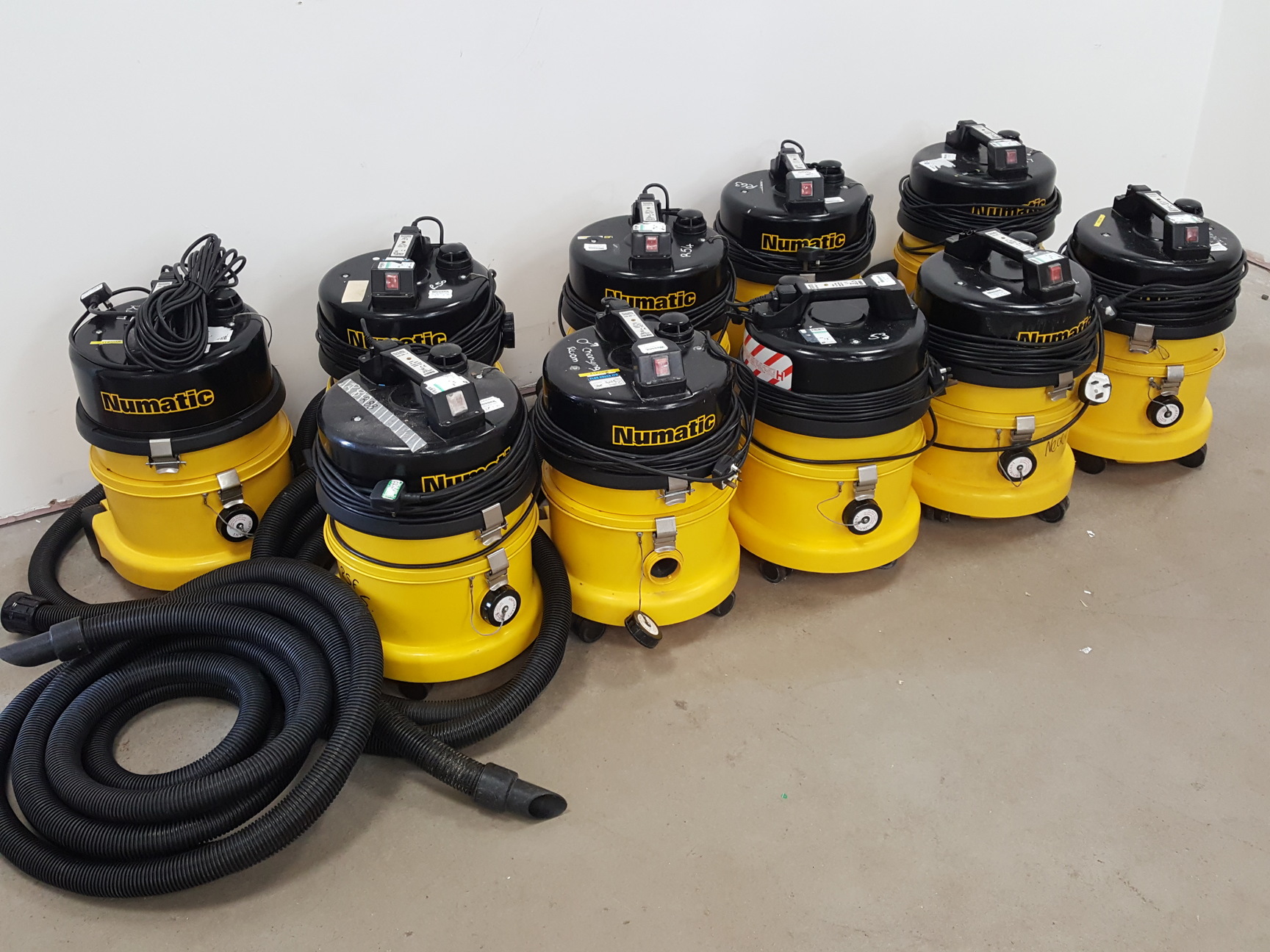 Image of 10 x Numatic Vacuum Cleaners  Model HZQ 200-2
