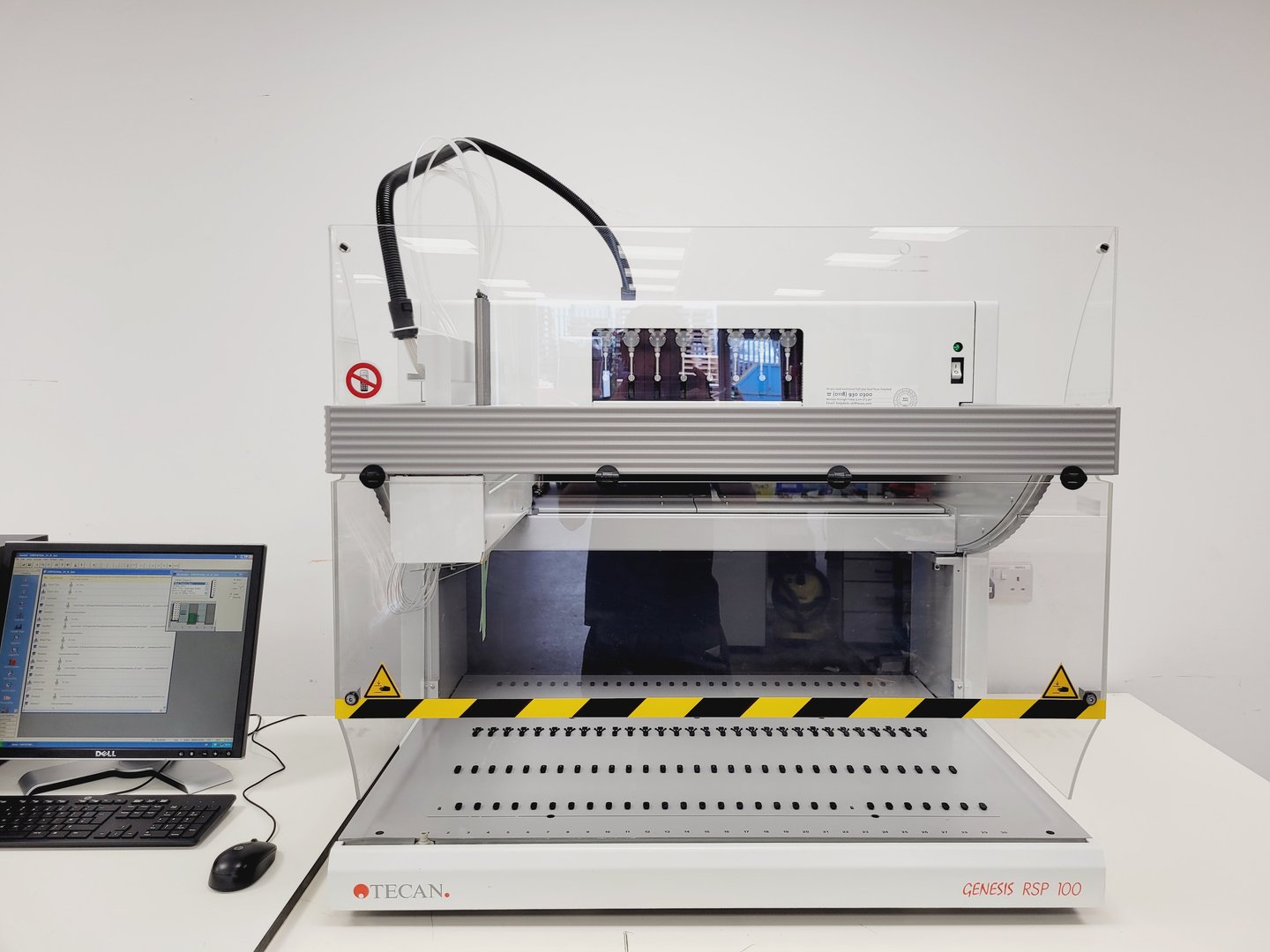 Image of Tecan Genesis RSP 100  Part no. 611208 Liquid Handling System Lab