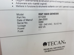 Thumbnail image of Tecan Genesis RSP 100  Part no. 611208 Liquid Handling System Lab