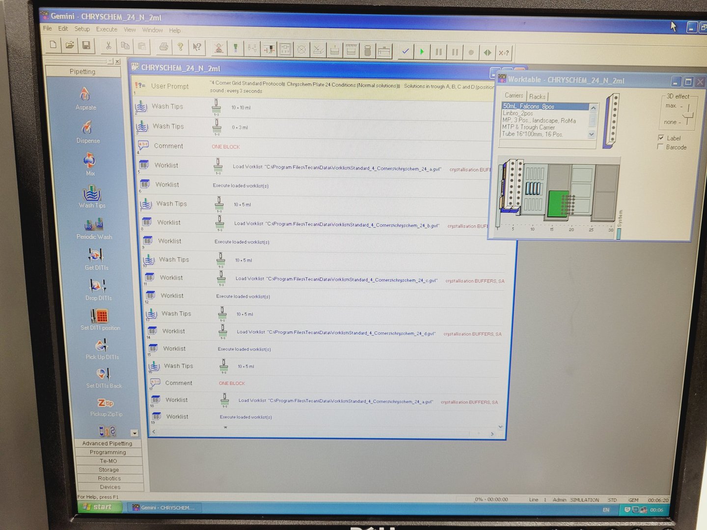 Image of Tecan Genesis RSP 100  Part no. 611208 Liquid Handling System Lab