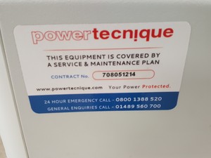 Thumbnail image of Powertecnique Uninterruptible Power Supply UPS Naos 80/TM with Battery Box 