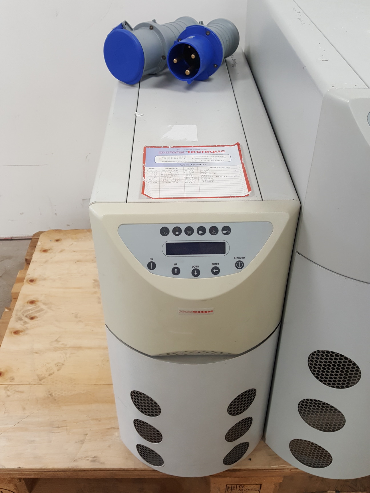 Image of Powertecnique Uninterruptable Power Supply  UPS ARGO 60/MM 0 & Battery Box Lab