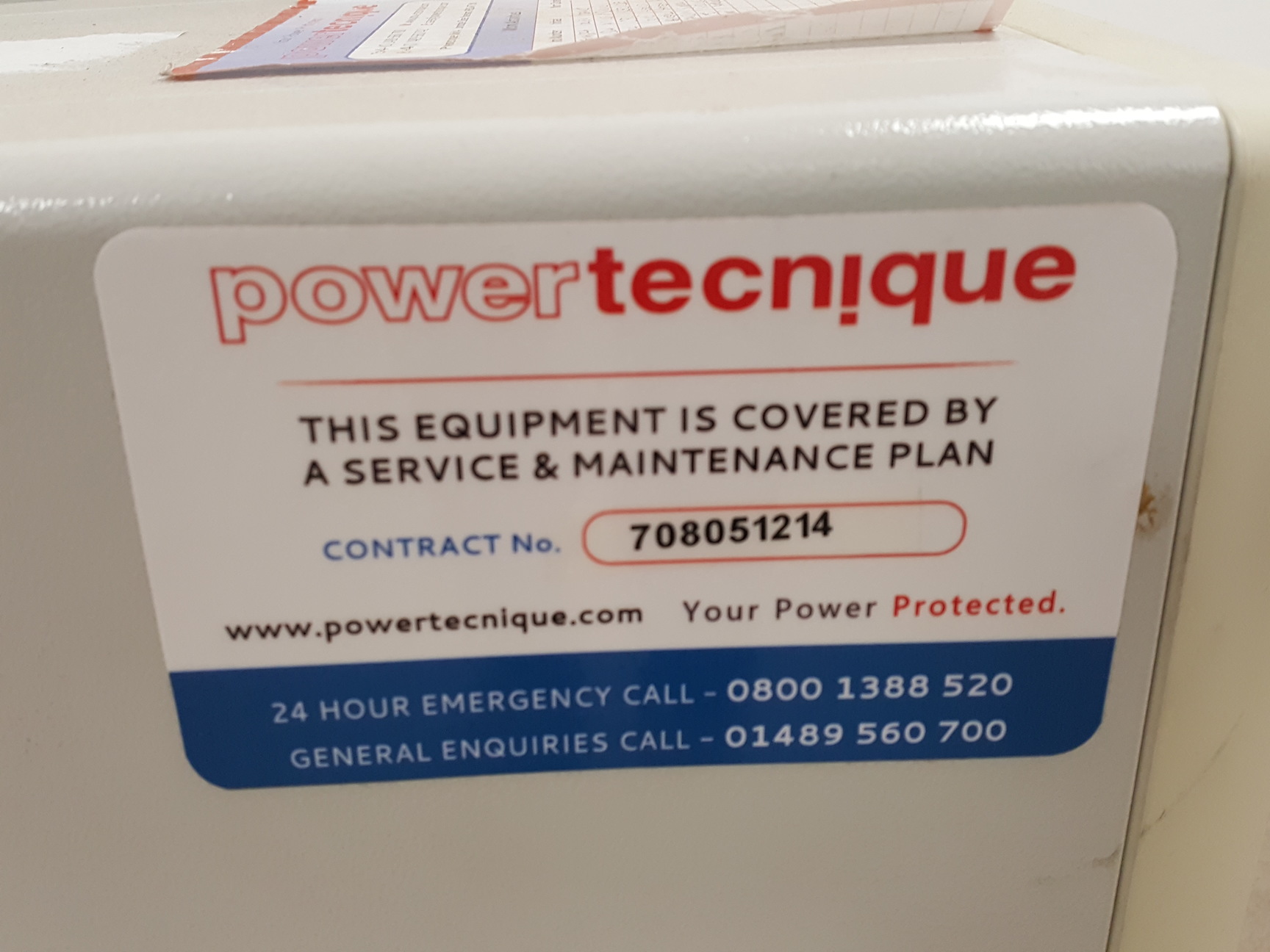 Image of Powertecnique Uninterruptable Power Supply  UPS ARGO 60/MM 0 & Battery Box Lab