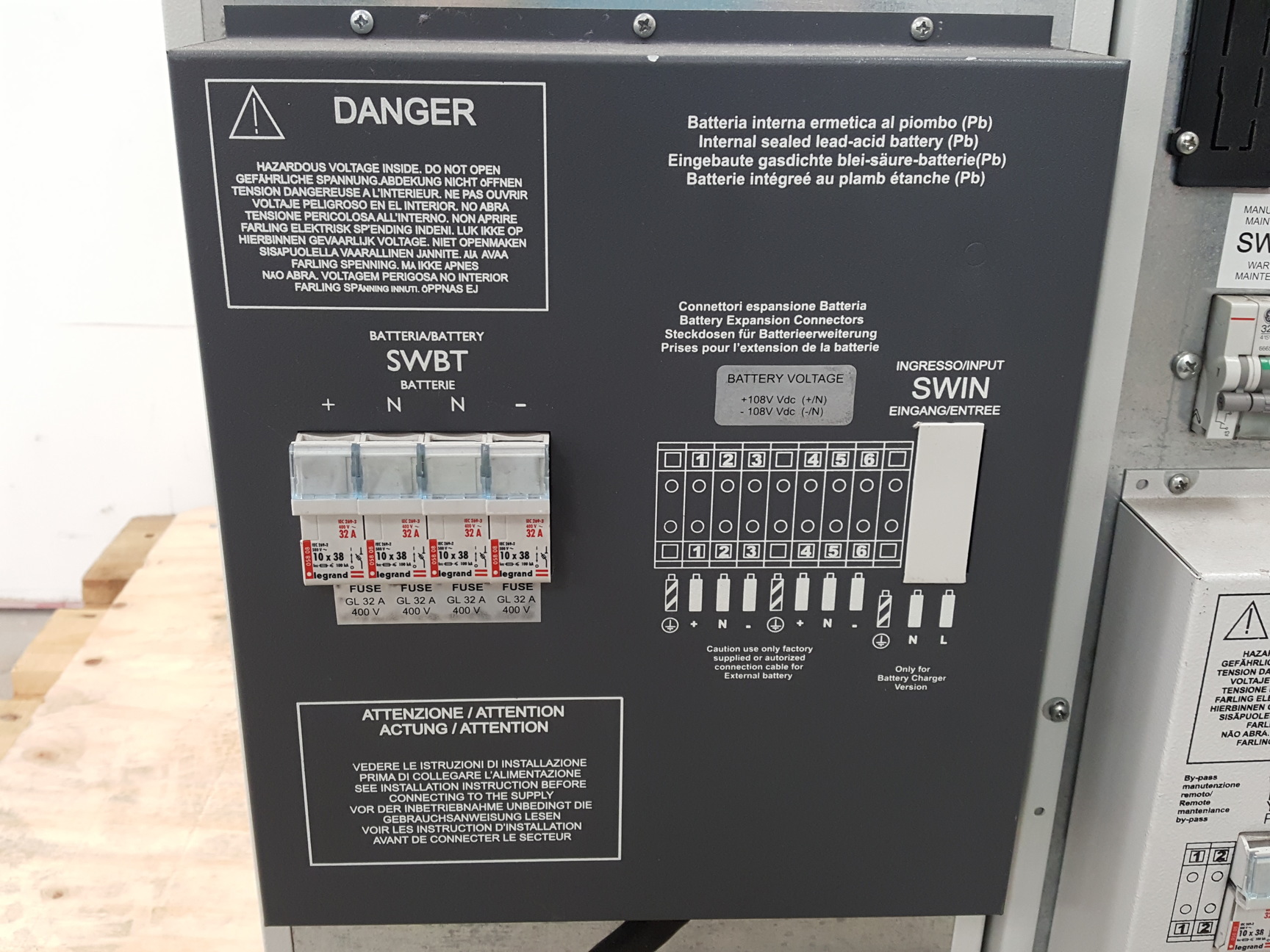 Image of Powertecnique Uninterruptable Power Supply  UPS ARGO 60/MM 0 & Battery Box Lab
