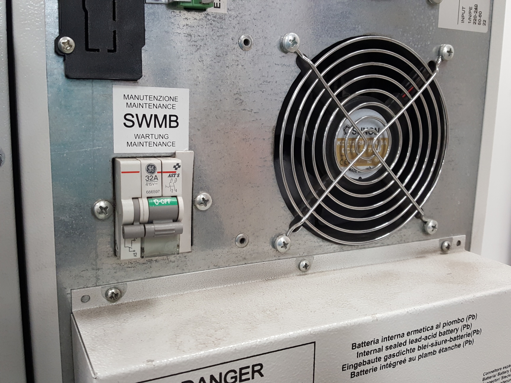 Image of Powertecnique Uninterruptable Power Supply  UPS ARGO 60/MM 0 & Battery Box Lab