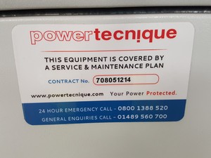 Thumbnail image of Powertecnique Uninterruptable Three-Phase Power Supply & Battery Box Lab