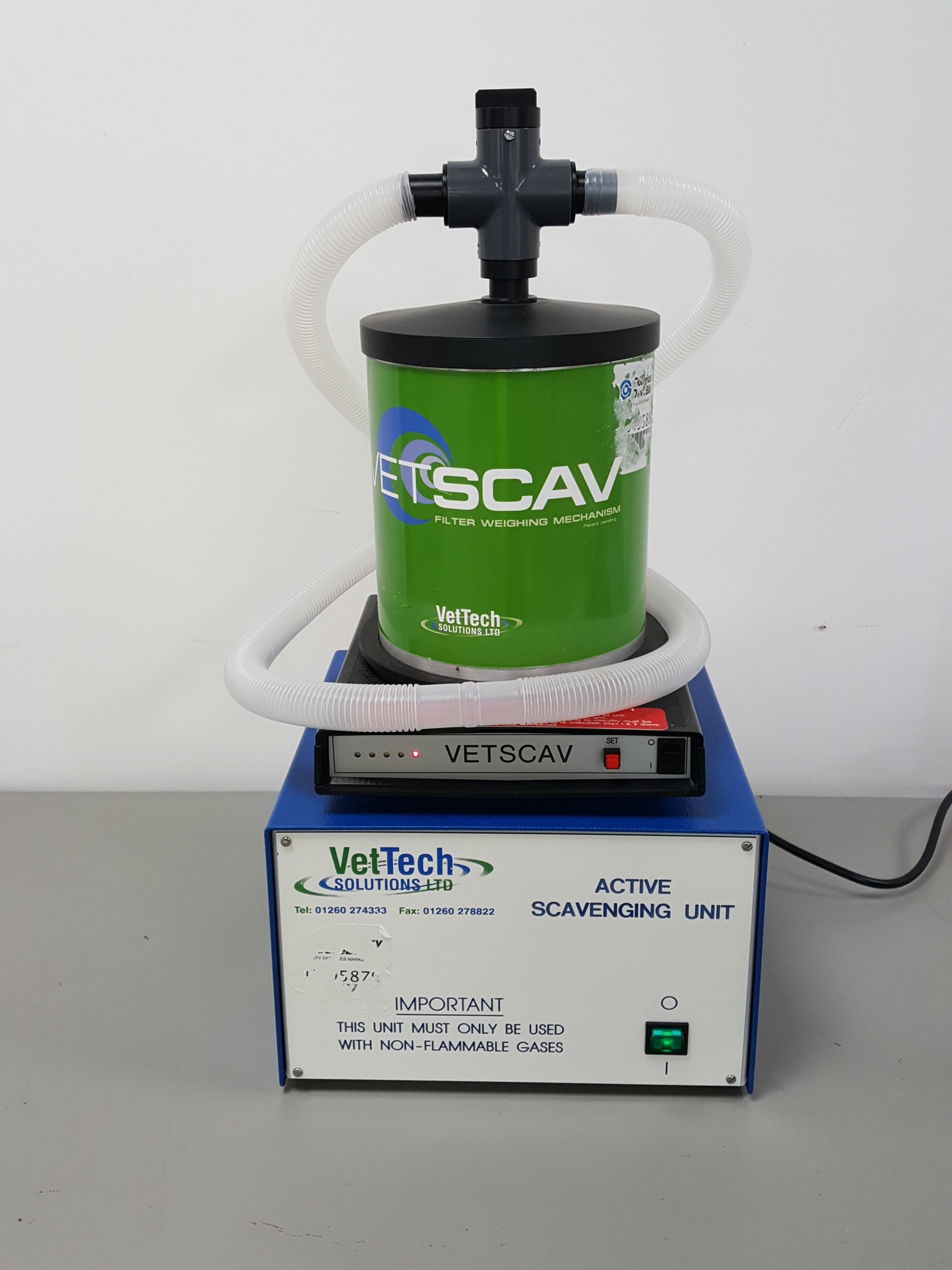 Image of VetTech Active Scavenging Unit w/ Vetscav Filter Weighing Mechanism Lab