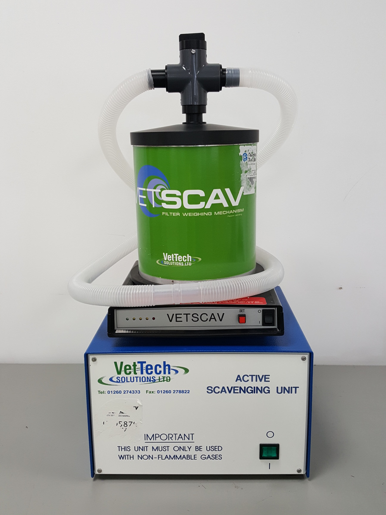 Image of VetTech Active Scavenging Unit w/ Vetscav Filter Weighing Mechanism Lab