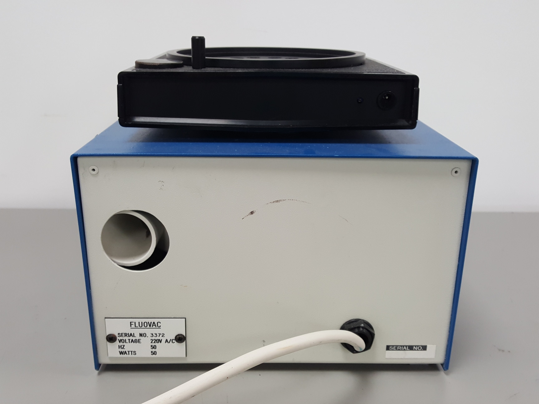Image of Fluovac System Animal Anesthesia Gas Trap & Vetscav Weighing Mechanism Lab