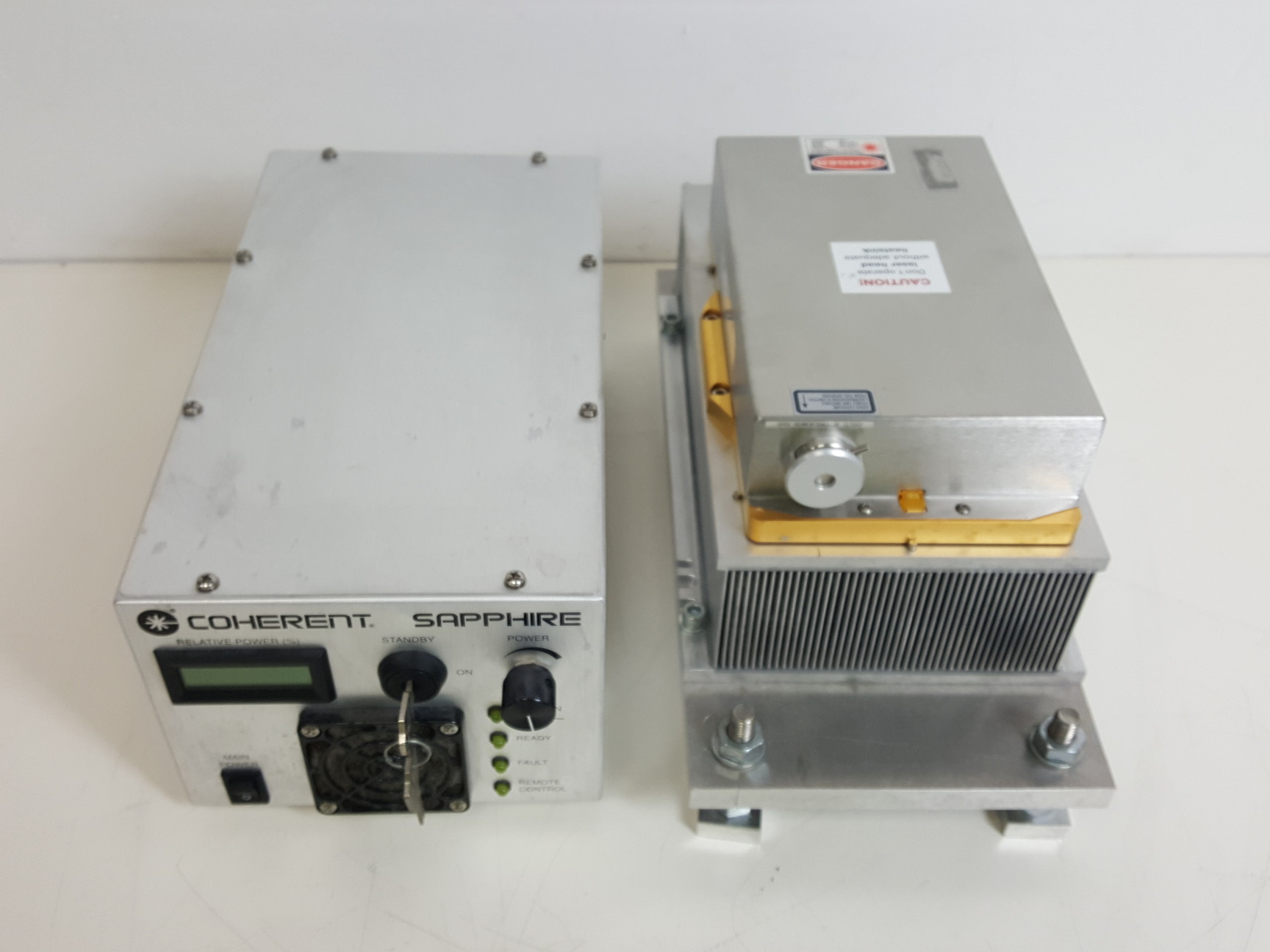 Image of Coherent Sapphire Laser 488-200 CDRH with CDRH HP Controller Lab