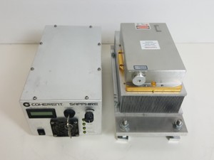 Thumbnail image of Coherent Sapphire Laser 488-200 CDRH with CDRH HP Controller Lab