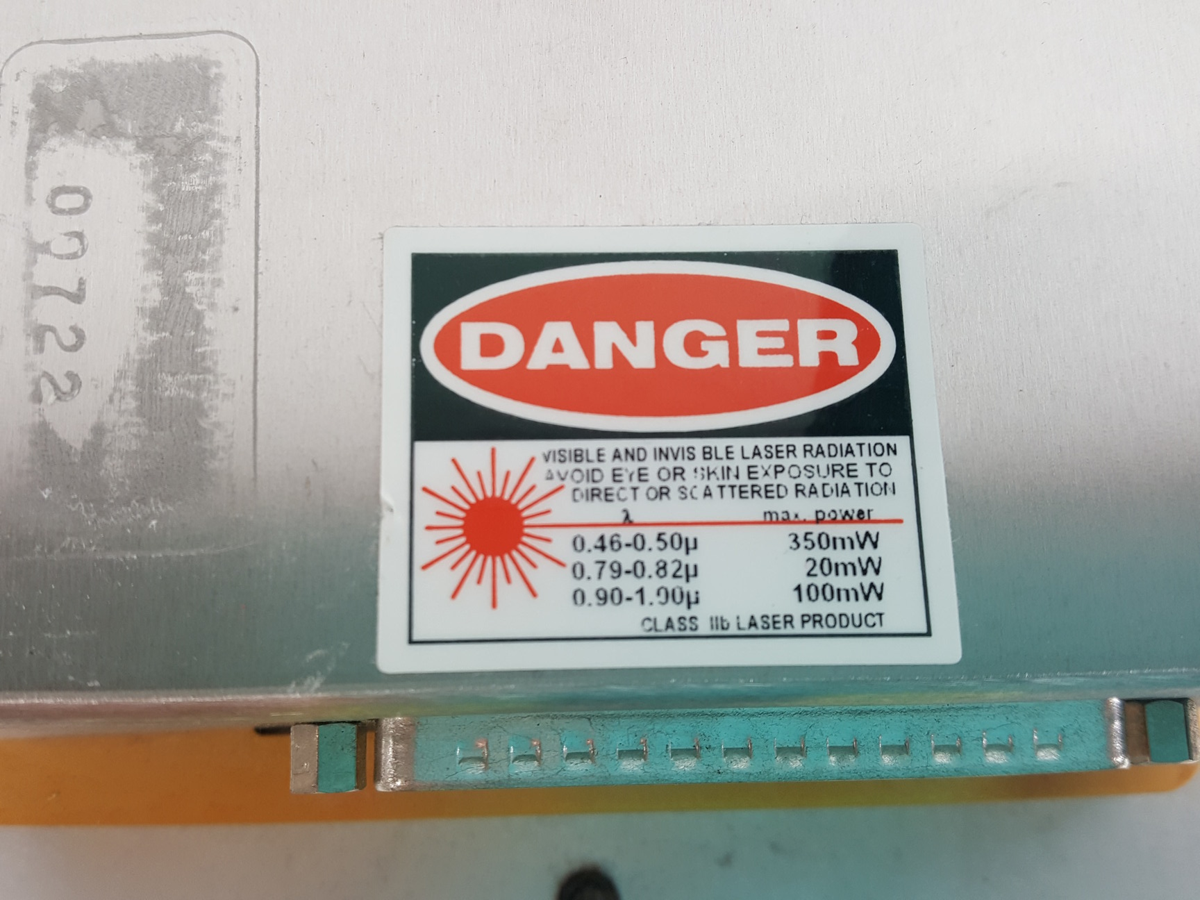 Image of Coherent Sapphire Laser 488-200 CDRH with CDRH HP Controller Lab