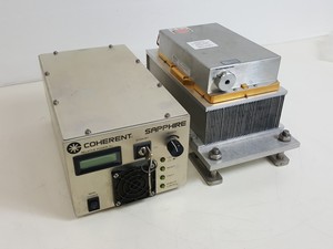 Thumbnail image of Coherent Sapphire 488-200 CDRH Laser with CDRH HP Controller Lab