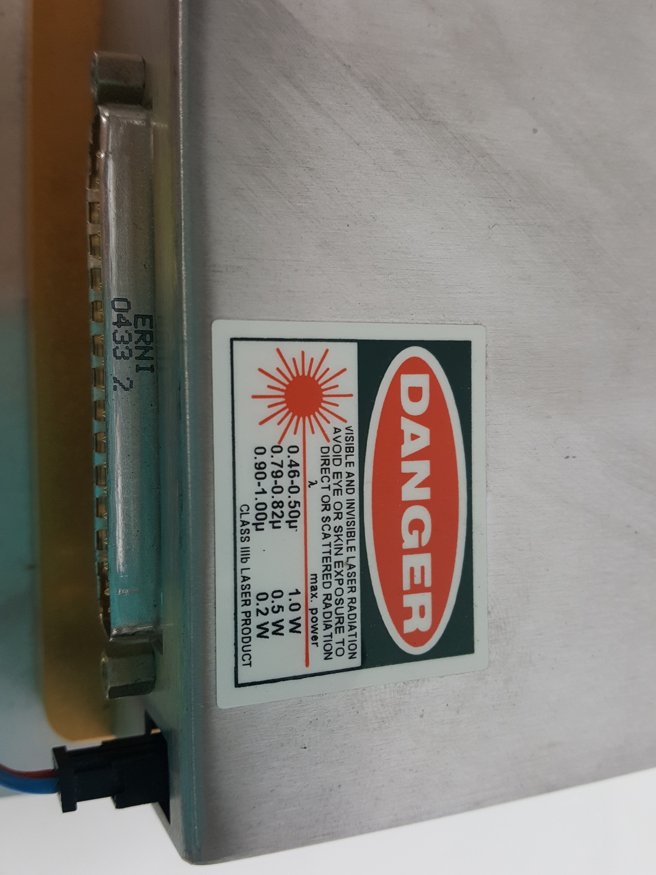 Image of Coherent Sapphire 488-200 CDRH Laser with CDRH HP Controller Lab