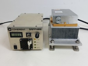 Thumbnail image of Coherent Sapphire 488-200 CDRH Laser with CDRH HP Controller Lab