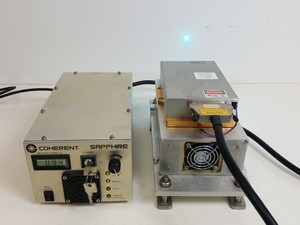 Thumbnail image of Coherent Sapphire 488-200 CDRH Laser with CDRH HP Controller Lab