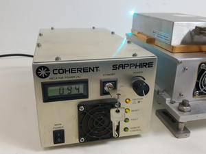 Thumbnail image of Coherent Sapphire 488-200 CDRH Laser with CDRH HP Controller Lab