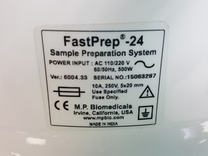 Thumbnail image of MP Biomedicals FastPrep -24 Sample Preperation System