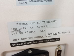 Thumbnail image of Beckman Coulter Biomek NXp Laboratory Automation Workstation  Cat no. A31841 Lab