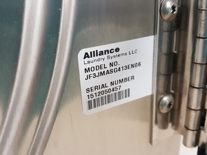 Thumbnail image of Alliance Laundry Systems JLA 98 Commercial Washing Machine No. JF3JMASG413EN06