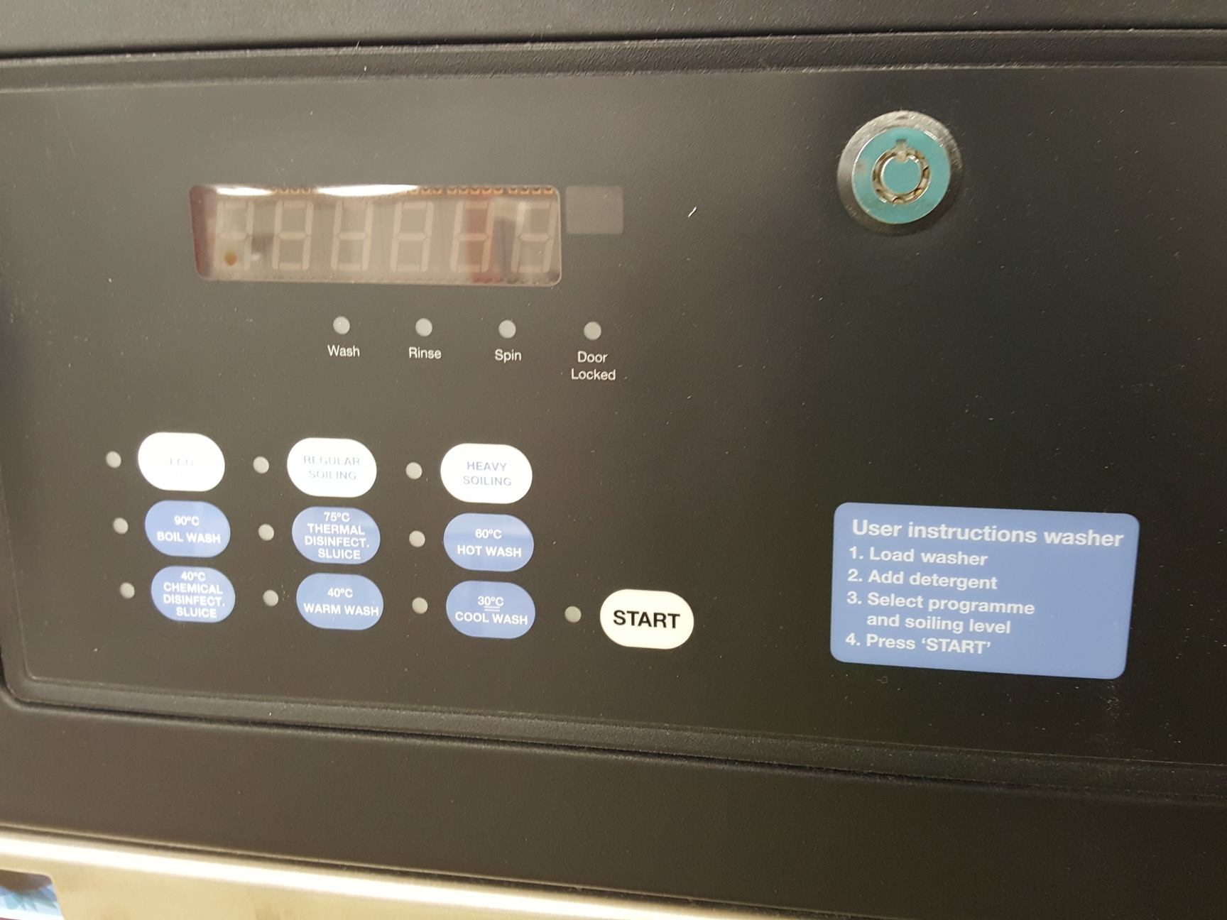 Image of Alliance Laundry Systems JLA 98 Commercial Washing Machine No. JF3JMASG413EN06