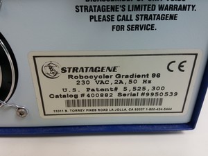 Thumbnail image of Stratagene Robocycler Gradient 96 Microplate Thermal Cycler 400882 Lab
