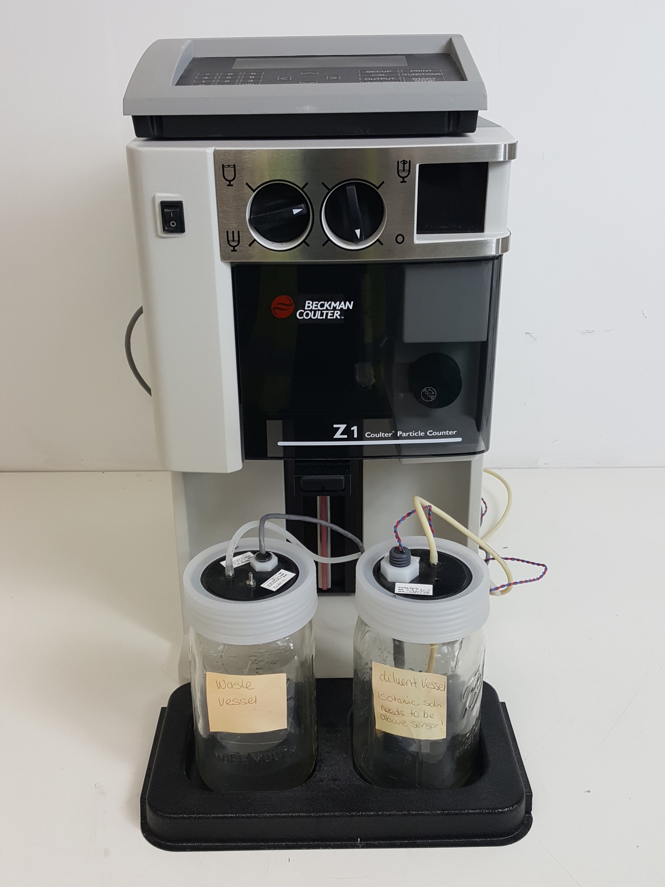 Image of Beckman Coulter Z1 Dual Particle Counter with Accessories Lab