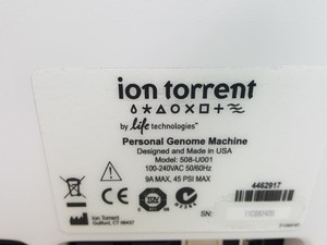 Thumbnail image of Ion Torrent Personal Genome Machine  Model - 508-U001 Lab