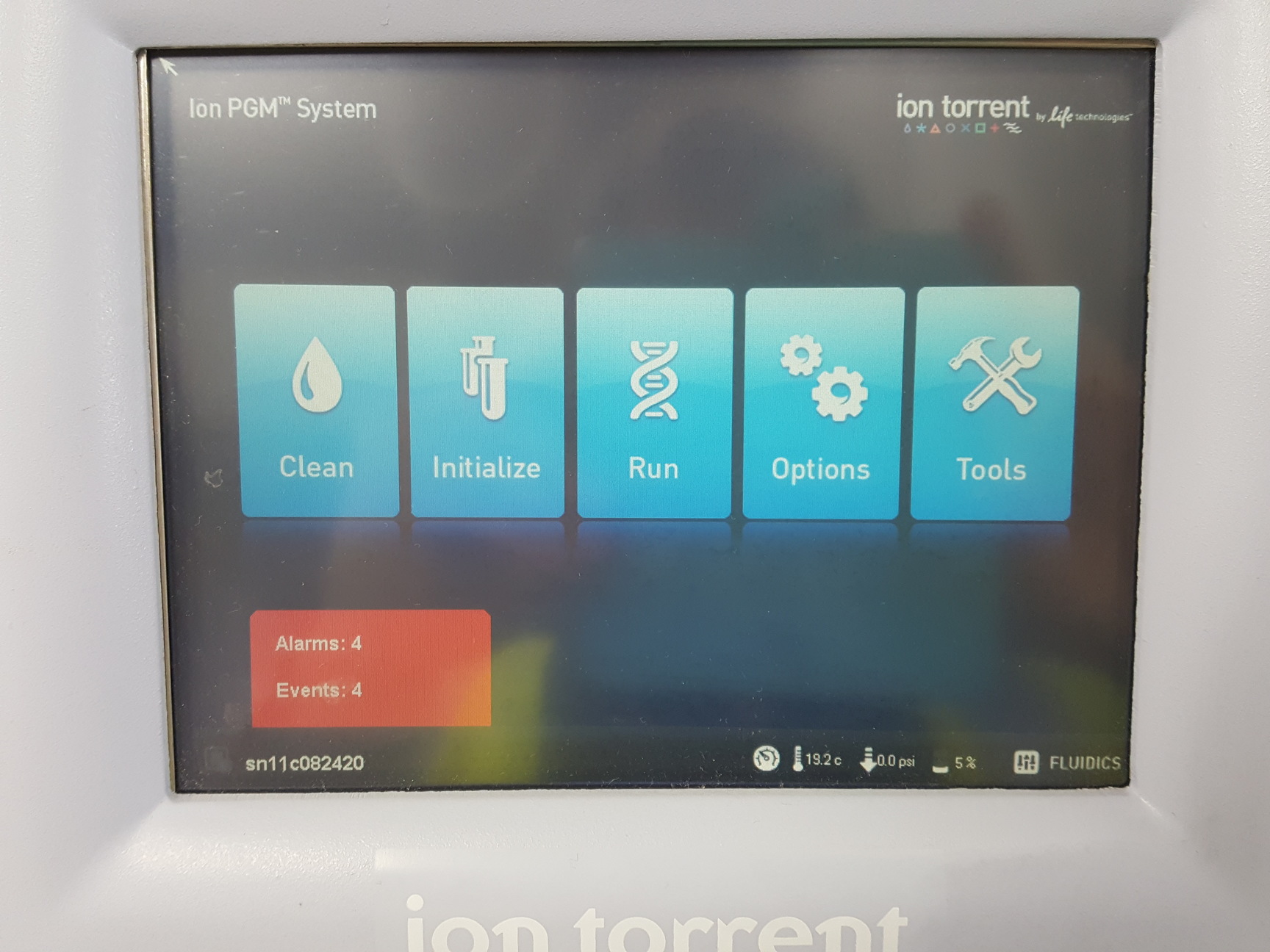 Image of Ion Torrent Personal Genome Machine  Model - 508-U001 Lab