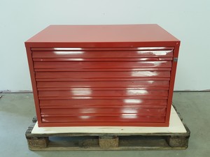 Thumbnail image of Metalico 8 Drawer Horizontal Planchest A1 Size Plan Drawing Architect Map Museum