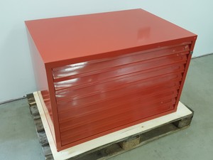 Thumbnail image of Metalico 8 Drawer Horizontal Planchest A1 Size Plan Drawing Architect Map Museum