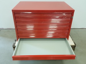 Thumbnail image of Metalico 8 Drawer Horizontal Planchest A1 Size Plan Drawing Architect Map Museum