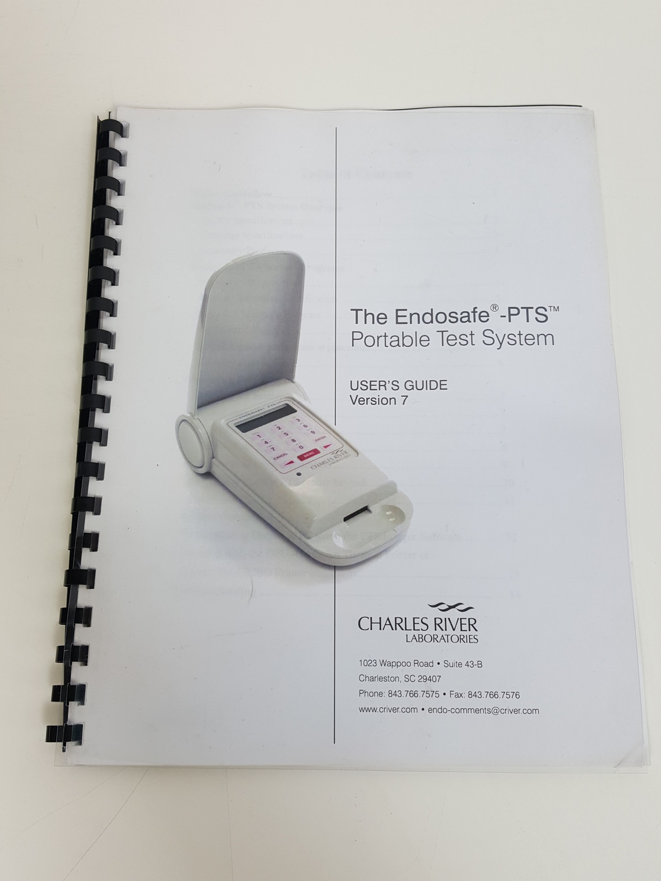 Image of Charles River Laboratories Endosafe PTS Endotoxin Detection System Lab
