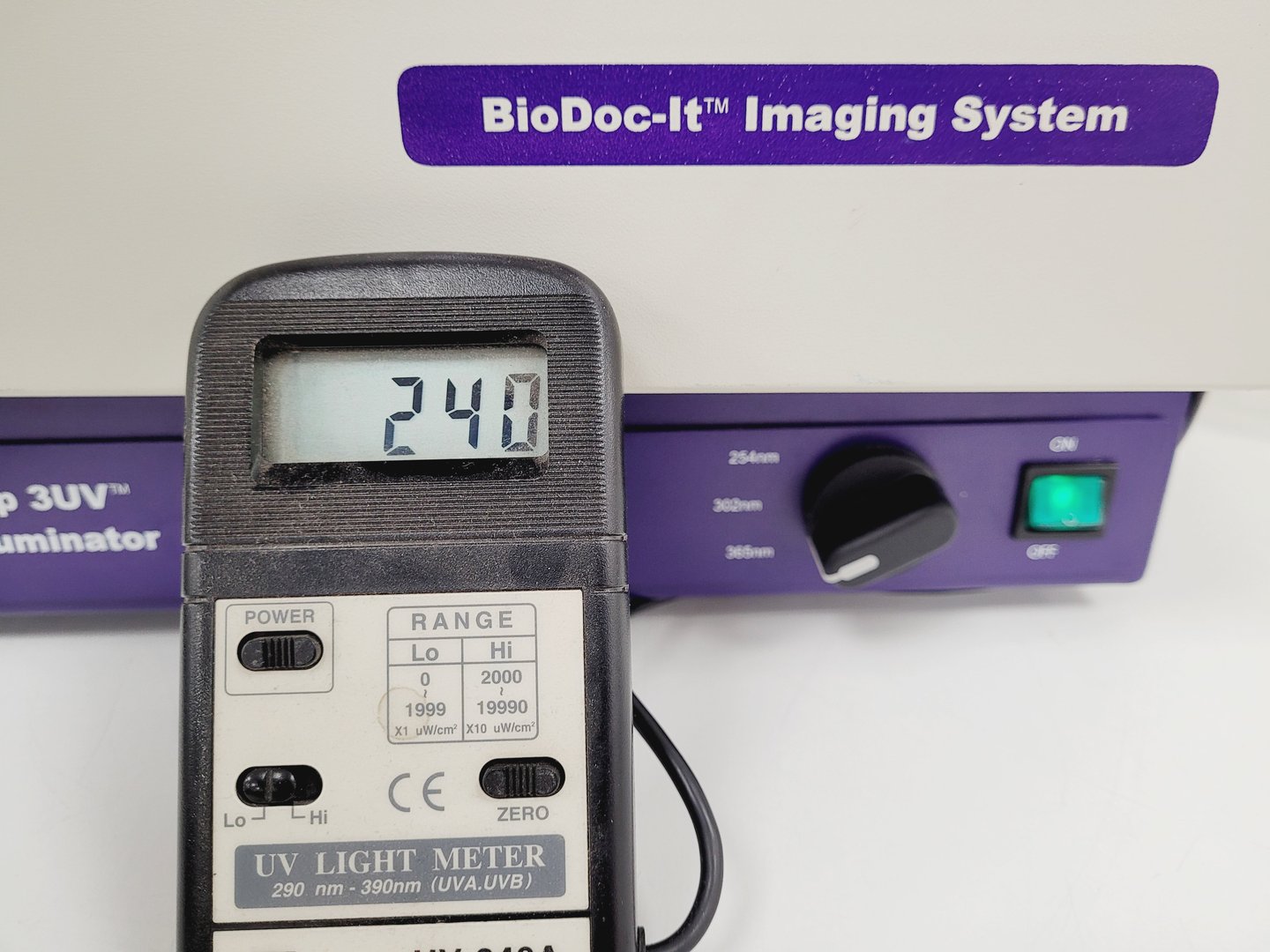 Image of UVP BioDoc-It Imaging System with Camera & UV Transilluminator Lab Gel Doc